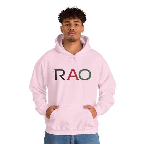Minimalist RAO Unisex Hooded Sweatshirt - Casual Comfort for Every Occasion