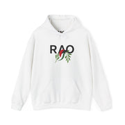 RAO Unisex Hoodie | Resistance Against Oppression Logo with Olive Leaves | Cultural Streetwear, Comfortable Eco-Friendly Fashion