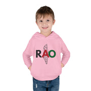 Toddler Fleece Hoodie with RAO Design, Cozy Pullover for Kids, Perfect for Playtime, Gifts, Celebrations, Everyday Wear