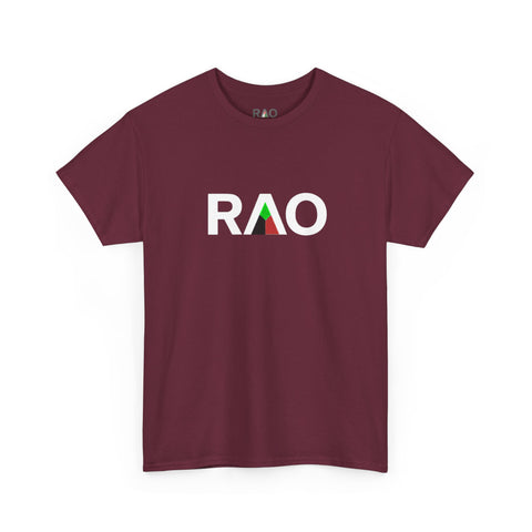 Stylish Unisex Heavy Cotton Tee with RAO Design, Casual Wear, Graphic Tee, Gift for Him/Her, Everyday Comfort, Fashion Statement