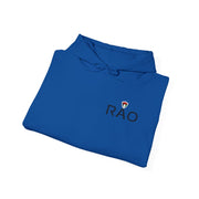 RAO Resistance Against Oppression Unisex Hoodie | Small Left Chest Logo with Palestinian Shield Flag & Map Design | Eco-Friendly Cultural Streetwear