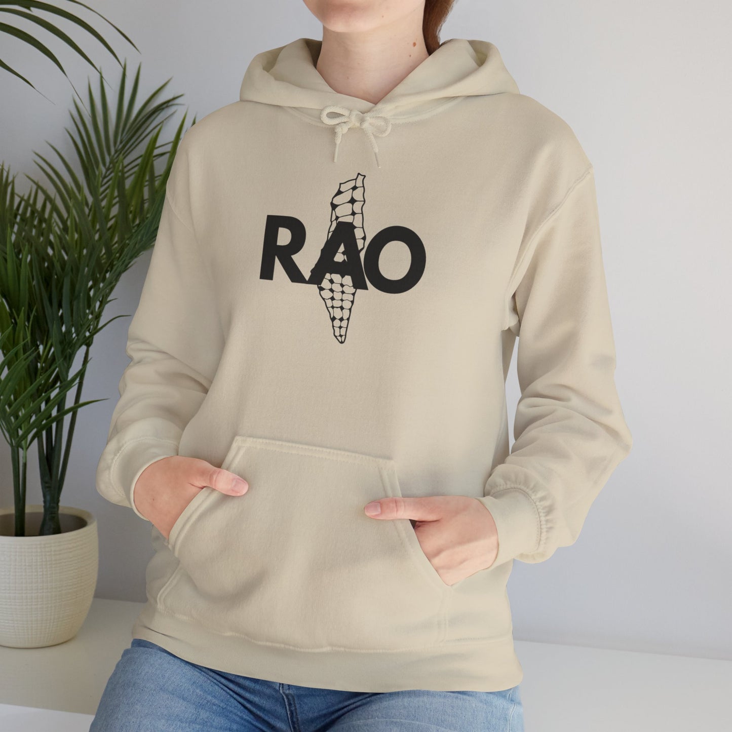 RAO Unisex Hoodie – Resistance Against Oppression Logo Sweatshirt