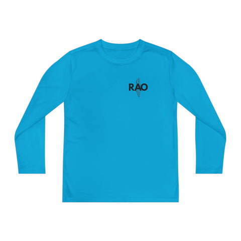 Youth Long Sleeve Athletic Tee | Cool Casual Wear, Sports Outfits, Activewear, Gift for Young Athletes, Everyday Style, Fitness Apparel