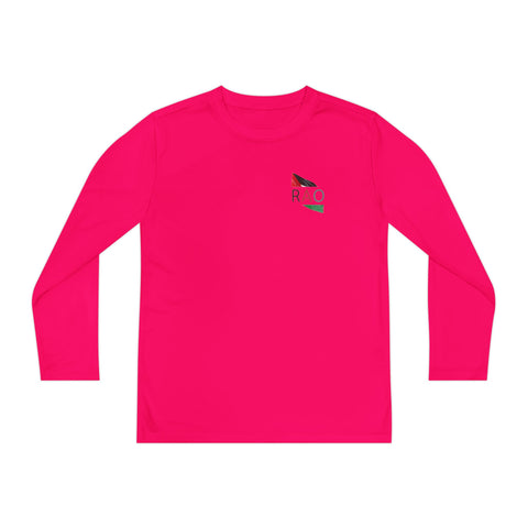 Youth Long Sleeve Competitor Tee - Sporty Youth Apparel, Perfect for Active Kids, School Events, Sports Day, Summer Camps