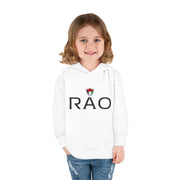 Adorable Toddler Pullover Fleece Hoodie with RAO Design, Kids Winter Coat, Cute Children's Apparel, Perfect for Playdates, Birthday Gifts