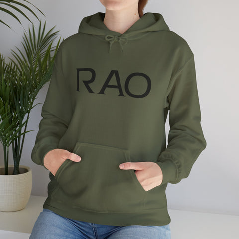 Minimalist RAO Hoodie - Cozy Unisex Sweatshirt for Casual Style, Gifts, Streetwear, Everyday Comfort, Trendy Apparel