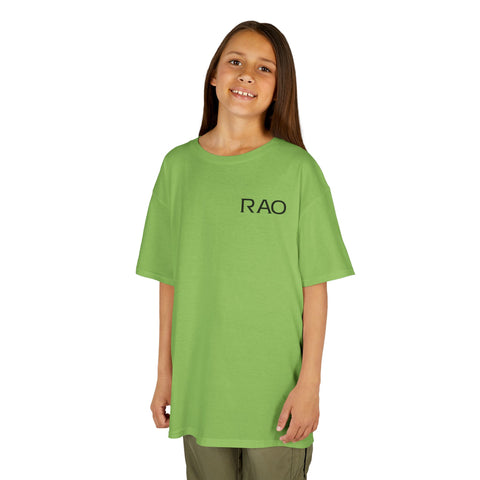 Kids Casual Graphic Tee - Comfortable Kids Shirt, Playful Everyday Wear, Gifts for Birthdays, School Events, Summer Outfits, RAO Tee