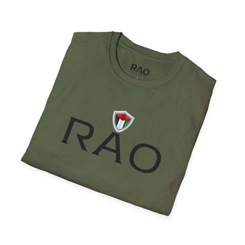Copy of Unisex Softstyle T-Shirt with RAO Logo, Stylish Casual Tee for Everyday Wear, Gift for Fashion Lovers, Comfortable Summer Apparel