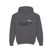 Palestinian Pride Youth Hoodie, Statement Sweatshirt, Gift for Activists, Casual Wear, Comfortable Streetwear, Cultural Expression