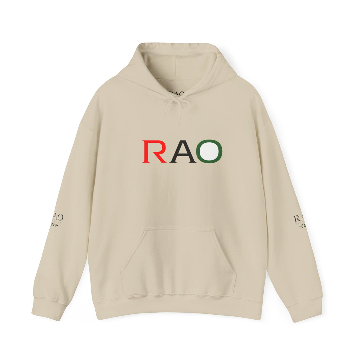 RAO Unisex Hoodie – Minimalist Logo Sweatshirt | Premium Streetwear Pullover
