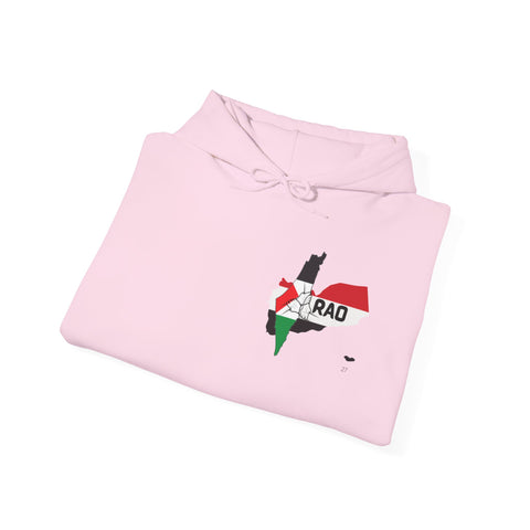 RAO Unity Hoodie: Palestine & Yemen Heavy Blend Hooded Sweatshirt
