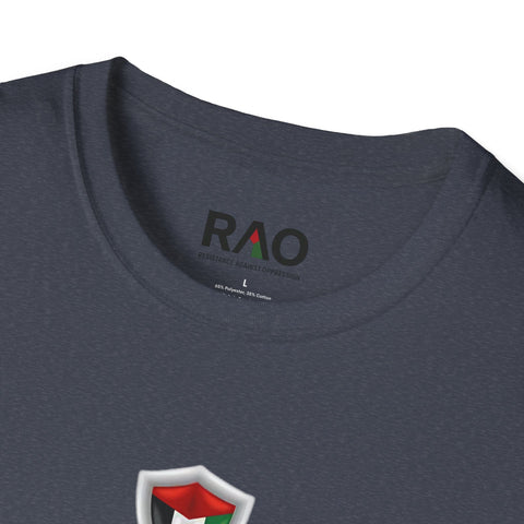 Unisex Softstyle T-Shirt with RAO Logo, Stylish Casual Tee for Everyday Wear, Gift for Fashion Lovers, Comfortable Summer Apparel