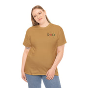 Unisex Cotton Tee - Minimalist RAO Design, Casual Wear, Gift for Him/Her, Birthday, Everyday Fashion, Graphic Tee