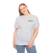 Unisex Cotton Tee - Minimalist RAO Design, Casual Wear, Gift for Him/Her, Birthday, Everyday Fashion, Graphic Tee