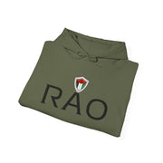 Stylish Unisex Hoodie with RAO Logo, Cozy Casual Wear, Gift for Him/Her, Perfect for Every Season, Ideal for Lounging or Outings