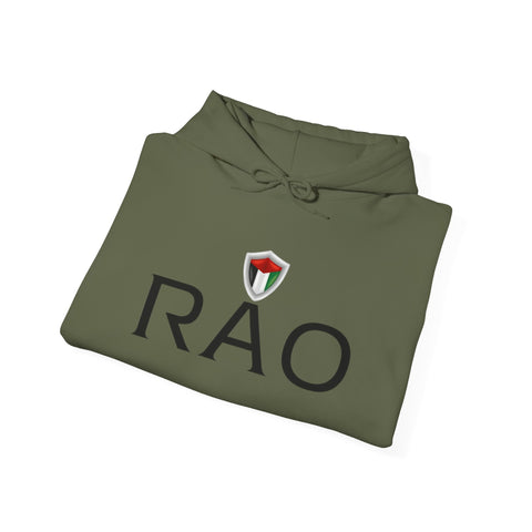 Stylish Unisex Hoodie with RAO Logo, Cozy Casual Wear, Gift for Him/Her, Perfect for Every Season, Ideal for Lounging or Outings