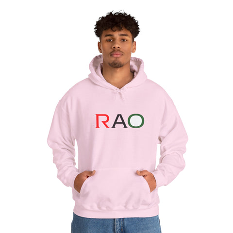 Minimalist RAO Unisex Hooded Sweatshirt - Casual Comfort for Every Occasion