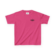 Kids Graphic Tee with RAO Design, Unisex Cotton Shirt, Gift for Boys and Girls, Birthday Outfit, Casual Wear, Summer Tee