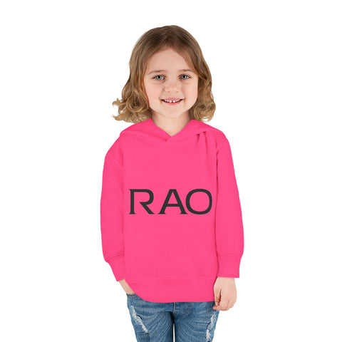 Stylish Toddler Pullover Fleece Hoodie with RAO Design, Cozy Kids Hoodie, Unique Gift for Toddlers, Baby Shower Present, Everyday Wear