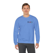 Stylish Unisex Crewneck Sweatshirt with 'RAO' Design, Cozy Casual Wear, Perfect for Everyday, Gifts, Holidays