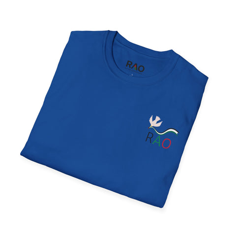 RAO Minimalist Unisex Softstyle T-Shirt | Perfect Everyday Wear, Casual Outing, Gift for Friends, Summer Essential, Eco-Friendly Fashion