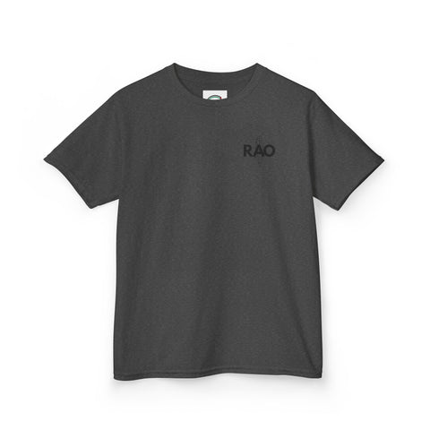 Kids Graphic Tee with RAO Design, Unisex Cotton Shirt, Gift for Boys and Girls, Birthday Outfit, Casual Wear, Summer Tee
