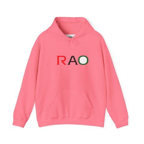 Minimalist RAO Unisex Hooded Sweatshirt - Casual Comfort for Every Occasion