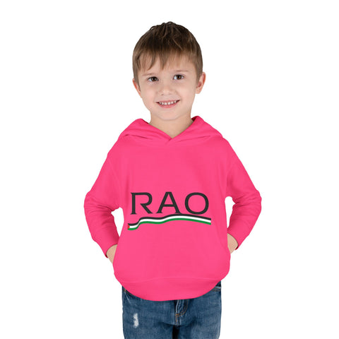 Cozy Toddler Pullover Hoodie with RAO Design, Childrens Clothing, Gift for Kids, Toddler Fashion, Warm Fleece Hoodie, Birthday Present