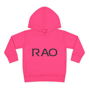 Stylish Toddler Pullover Fleece Hoodie with RAO Design, Cozy Kids Hoodie, Unique Gift for Toddlers, Baby Shower Present, Everyday Wear