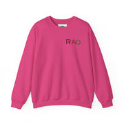 Stylish Unisex Crewneck Sweatshirt with 'RAO' Design, Cozy Casual Wear, Perfect for Everyday, Gifts, Holidays