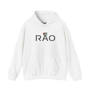 RAO Resistance Against Oppression Unisex Hoodie | Center Chest Design with Horizontal Palestinian Flag & RAO Letters | Bold Streetwear Statement