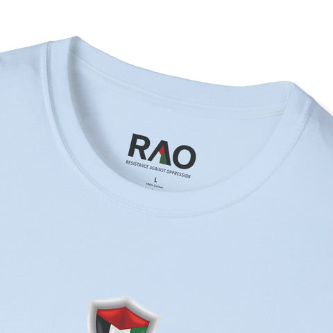 Unisex Softstyle T-Shirt with RAO Logo, Stylish Casual Tee for Everyday Wear, Gift for Fashion Lovers, Comfortable Summer Apparel