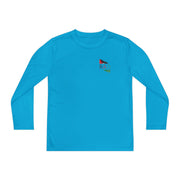 Youth Long Sleeve Competitor Tee - Sporty Youth Apparel, Perfect for Active Kids, School Events, Sports Day, Summer Camps