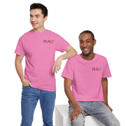 Unisex Cotton Tee - Minimalist RAO Design, Casual Wear, Gift for Him/Her, Birthday, Everyday Fashion, Graphic Tee