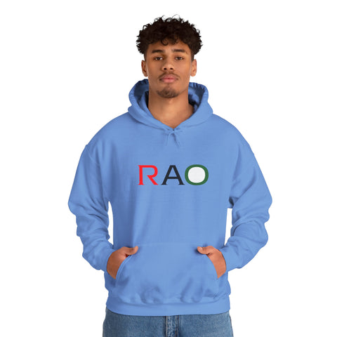 Minimalist RAO Unisex Hooded Sweatshirt - Casual Comfort for Every Occasion