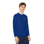 Youth Long Sleeve Competitor Tee - Sporty Youth Apparel, Perfect for Active Kids, School Events, Sports Day, Summer Camps