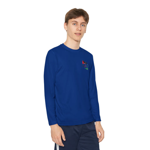 Youth Long Sleeve Competitor Tee - Sporty Youth Apparel, Perfect for Active Kids, School Events, Sports Day, Summer Camps