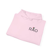 RAO Resistance Against Oppression Unisex Hoodie | Left Chest Logo with Horizontal Palestinian Flag & RAO Letters | Cultural Streetwear, Eco-Friendly Comfort
