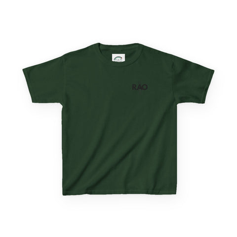 Kids Graphic Tee with RAO Design, Unisex Cotton Shirt, Gift for Boys and Girls, Birthday Outfit, Casual Wear, Summer Tee