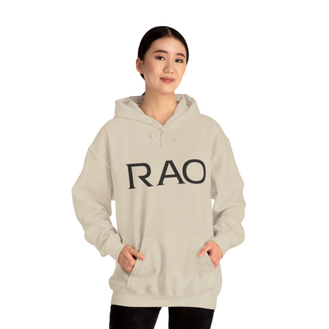 Minimalist RAO Hoodie - Cozy Unisex Sweatshirt for Casual Style, Gifts, Streetwear, Everyday Comfort, Trendy Apparel