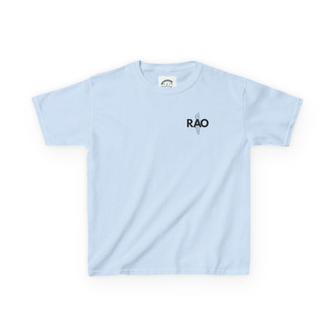 Kids Graphic Tee with RAO Design, Unisex Cotton Shirt, Gift for Boys and Girls, Birthday Outfit, Casual Wear, Summer Tee