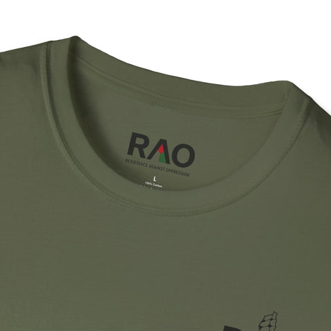Unisex Softstyle T-Shirt with RAO Design, Casual Tee, Gift for Him/Her, Summer Wear, Everyday Essentials, Comfortable Fashion