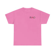 Unisex Cotton Tee - Minimalist RAO Design, Casual Wear, Gift for Him/Her, Birthday, Everyday Fashion, Graphic Tee