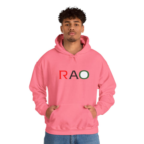 Minimalist RAO Unisex Hooded Sweatshirt - Casual Comfort for Every Occasion