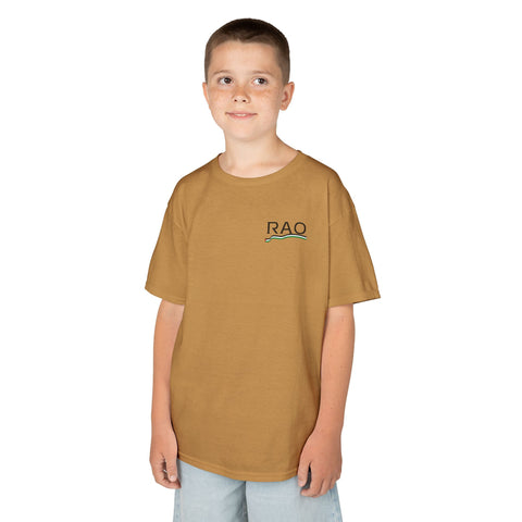 Kids Heavy Cotton Tee, Cozy Everyday Wear, Cute Tee for Boys and Girls, Birthday Gift, Casual Playdate Top, Creative Expression Shirt