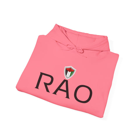 Stylish Unisex Hoodie with RAO Logo, Cozy Casual Wear, Gift for Him/Her, Perfect for Every Season, Ideal for Lounging or Outings
