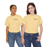 Unisex Cotton Tee - Minimalist RAO Design, Casual Wear, Gift for Him/Her, Birthday, Everyday Fashion, Graphic Tee