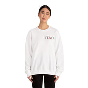 Stylish Unisex Crewneck Sweatshirt with 'RAO' Design, Cozy Casual Wear, Perfect for Everyday, Gifts, Holidays