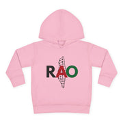 Toddler Fleece Hoodie with RAO Design, Cozy Pullover for Kids, Perfect for Playtime, Gifts, Celebrations, Everyday Wear