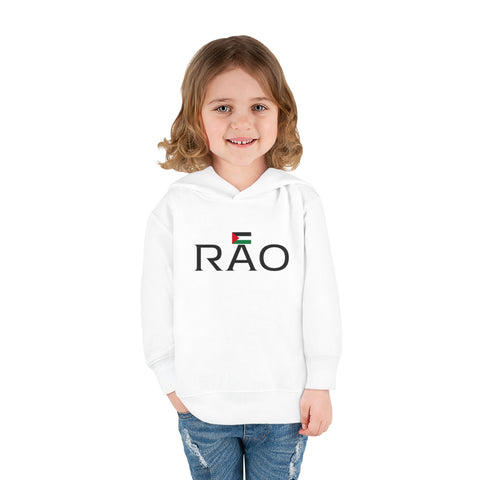 Toddler Hoodie with RAO Design, Cozy Pullover, Kids Casual Wear, Baby Shower Gift, Everyday Fashion